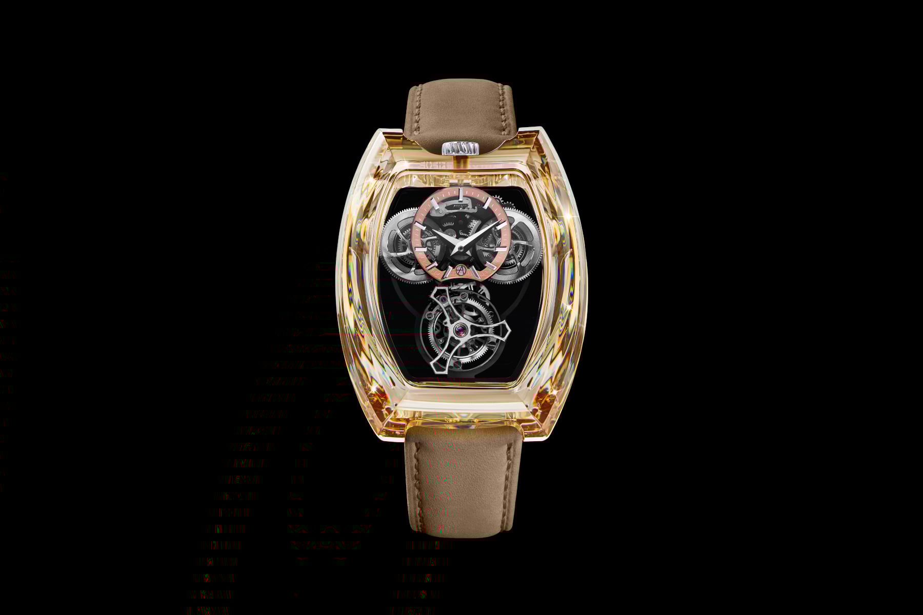 ArtyA’s Curvy Tourbillon Gets A Cosmic Twist In Moissanite