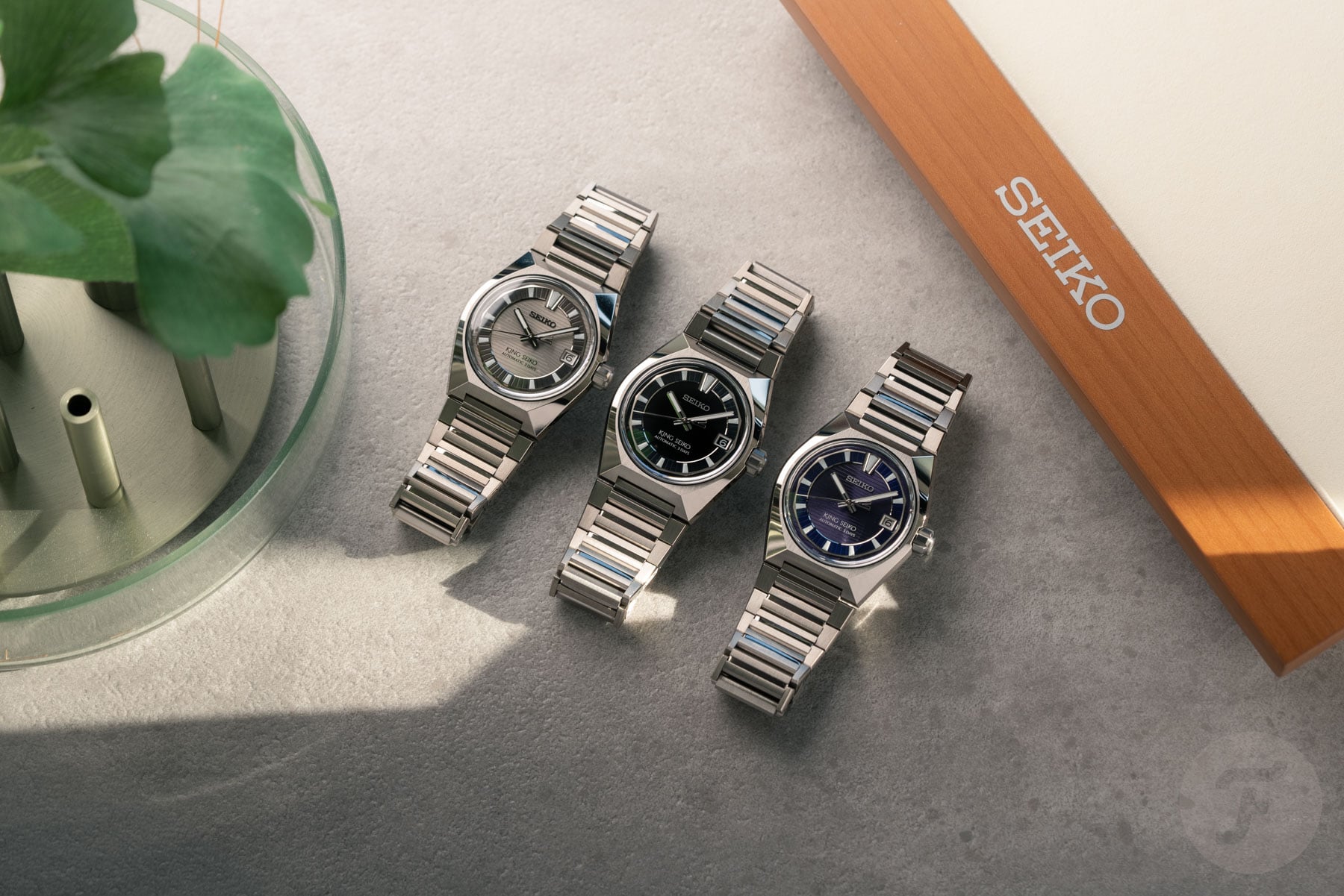 Hands-On With The Three New King Seiko Vanac Watches In Titanium