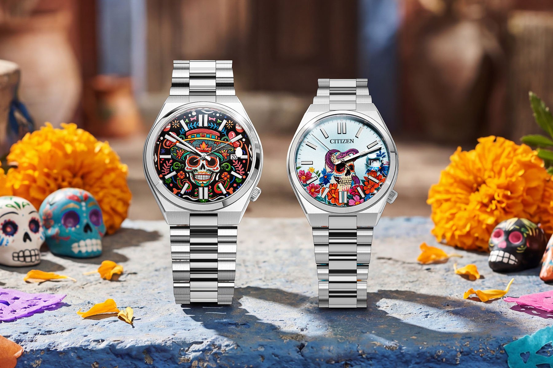 IFL Watches Celebrates Día De Los Muertos With The Citizen Tsuyosa Calavera Collection