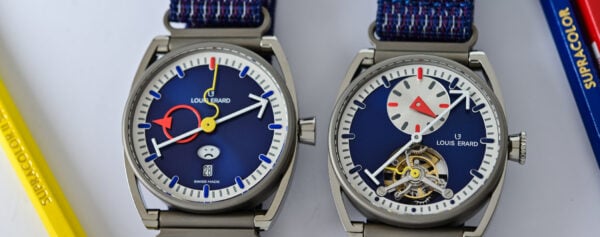 First Look – Louis Erard x Alain Silberstein Smile-Day Blue and Tourbillon Régulateur Blue