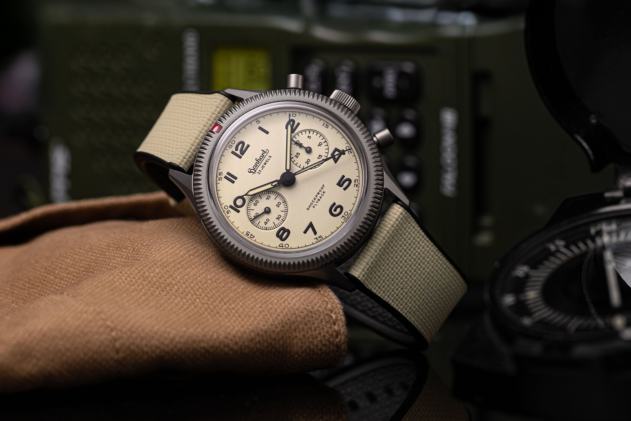 New: Hanhart 417 Ti Desert Pilot