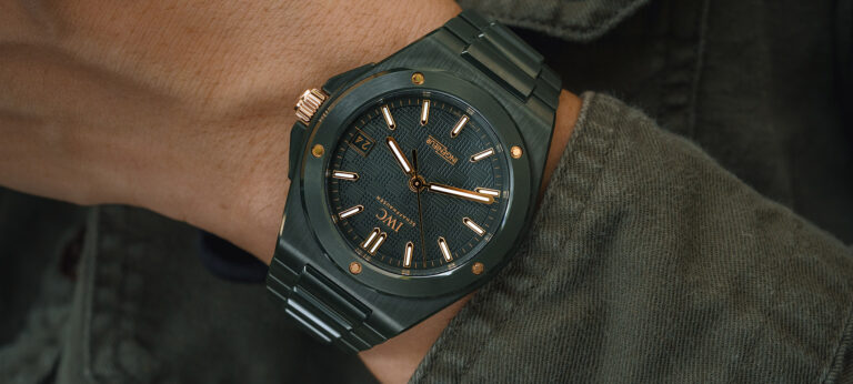 Hands-On Debut: The IWC Ingenieur Automatic 42 Watch Adds Sumptuously Deep Green Ceramic
