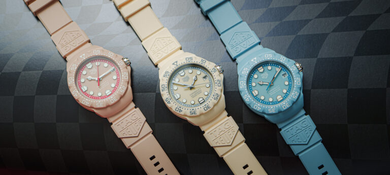 Hands-On Debut: The TAG Heuer Formula 1 Solargraph 38mm Pastel Collection Elevates The Brand’s Entry-Level Model