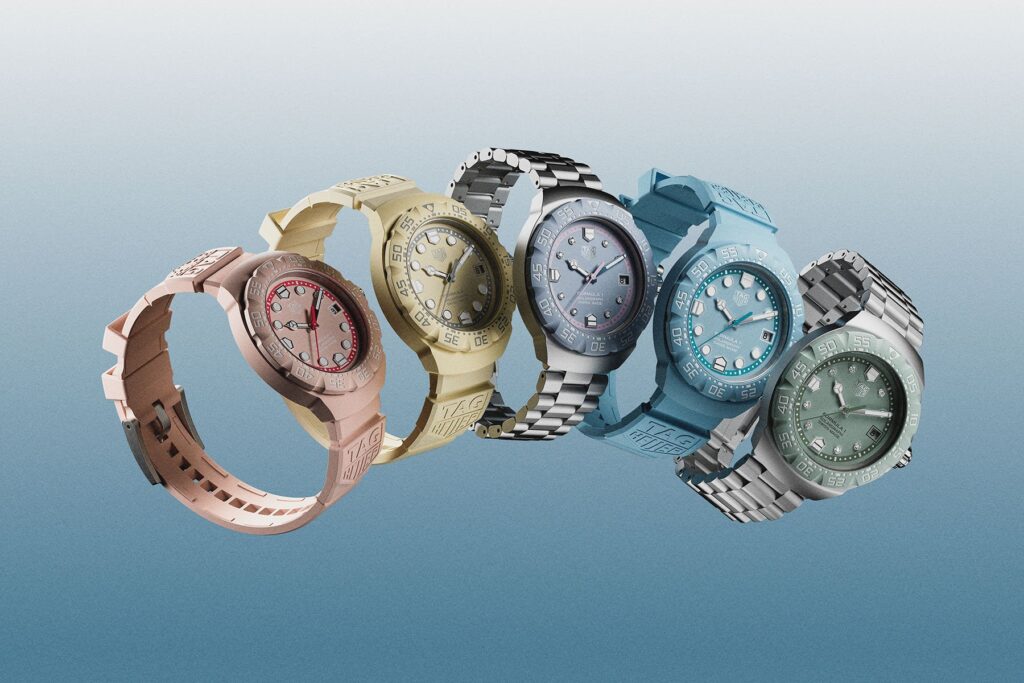 TAG Heuer Brings Miami To Your Wrist With The Formula 1 Solargraph Pastel Collection