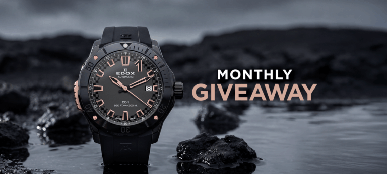 WATCH GIVEAWAY: Edox CO-1 Date Automatic