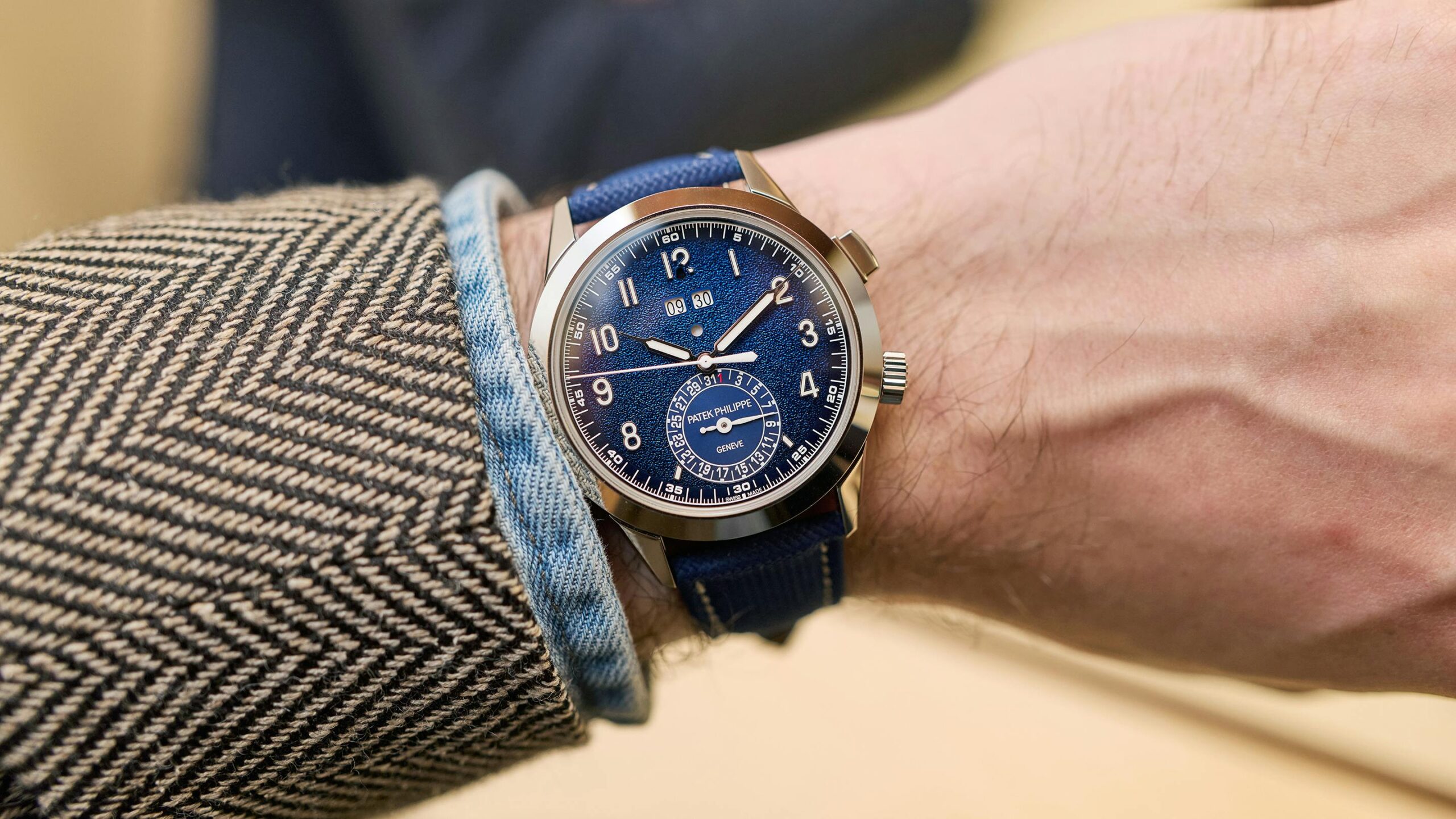 Introducing: The Patek Philippe 5322G Brings A More Modern-Sized And Styled Chiming Alarm Function To The Catalog (Live Pics)