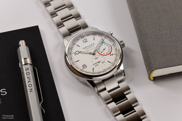 Nomos Glashütte adds white silver-plated dial to Club Sport neomatik Worldtimer ref. 792