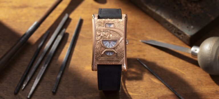 The Chronoswiss Neo Digiteur Chronos Watch Is A Hand-Engraved Golden Tribute To The God Of Time