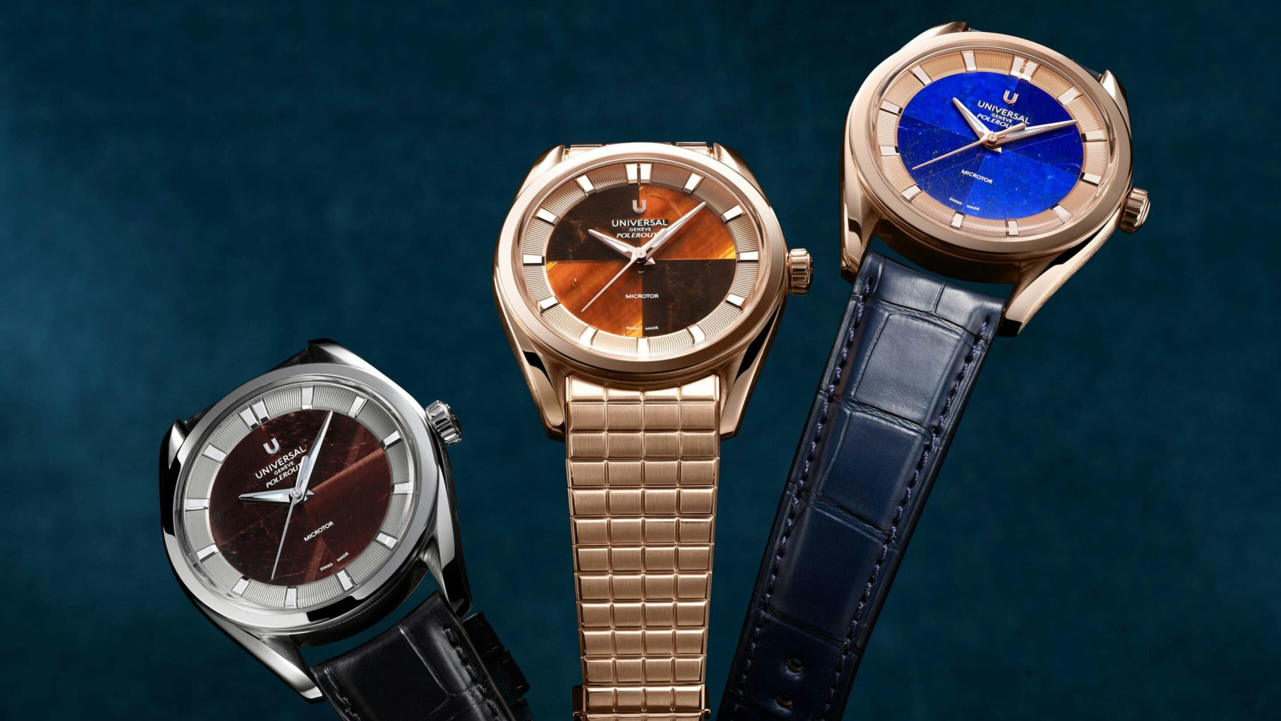 Introducing: The Universal Genève Relaunch Brings Back The Iconic Polerouter In Eleven Variants