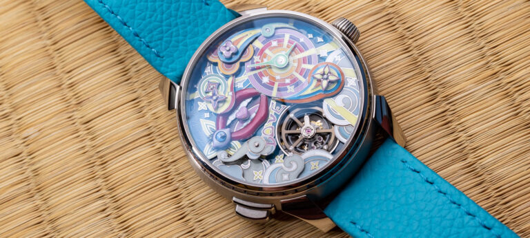 Louis Vuitton Tambour Taiko Arty Automata Watch Hands-On: Peace, Love, & Paris