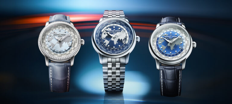 New Release: Frederique Constant Reimagines the Classic Worldtimer Manufacture Watch