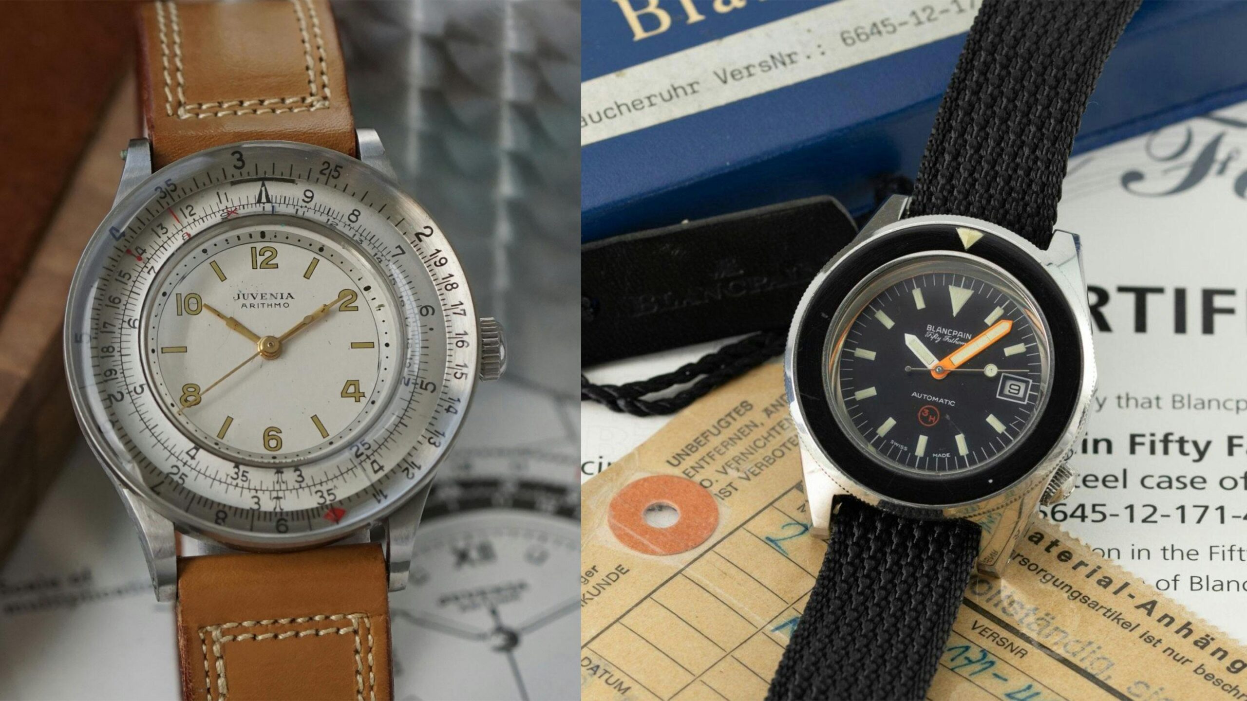 Bring a Loupe: An 18k Chaumet Jump Hour, A Blancpain 3H Bund, A Juvenia Arithmo, And More