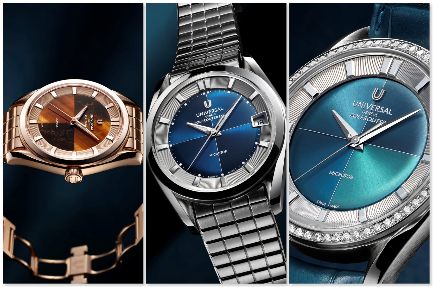 Universal Genève Is Back! Introducing Four Collections, With The Famous Polerouter Leading The Way