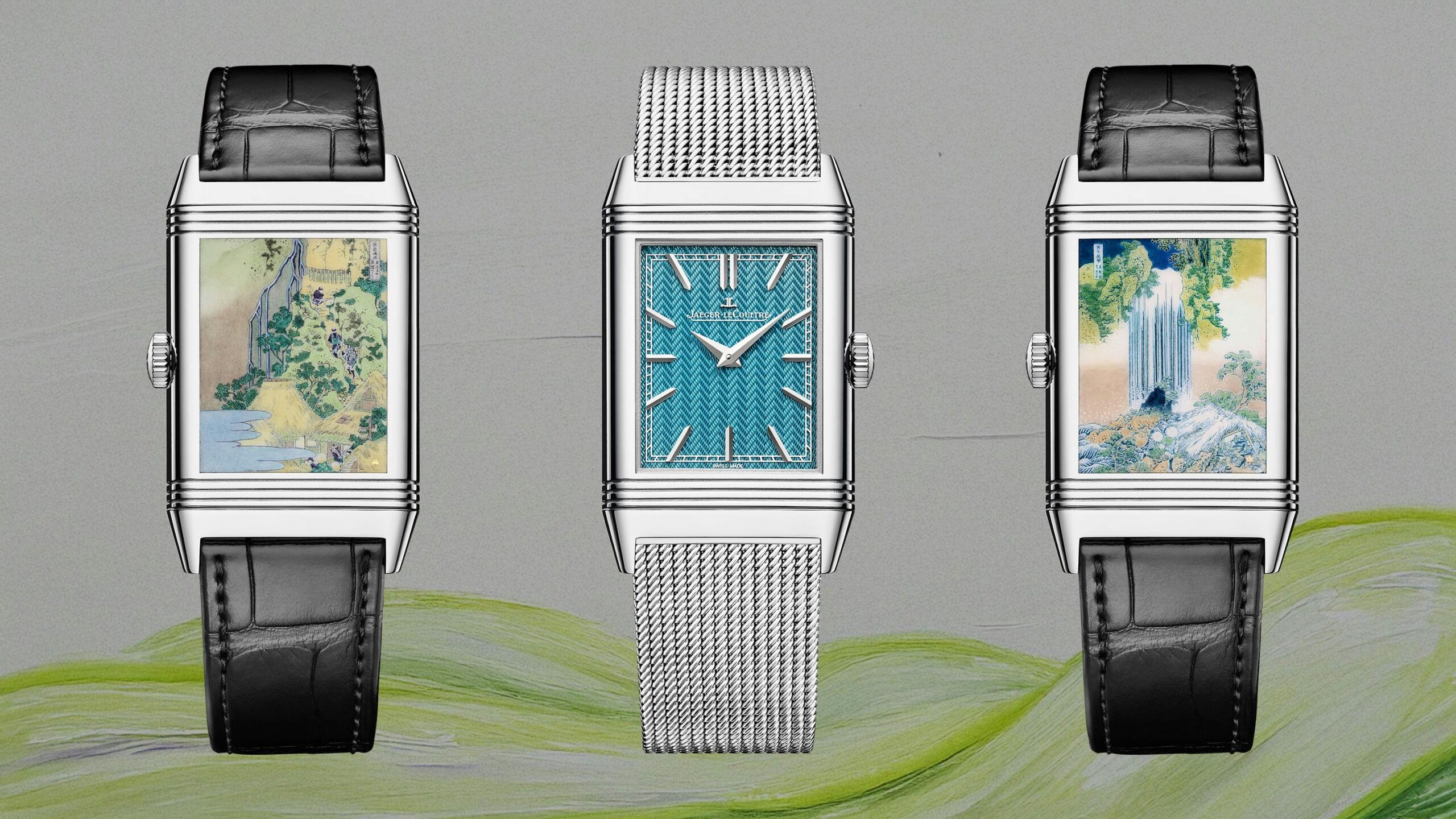 Introducing: Jaeger-LeCoultre Reverso Tribute Enamel Hokusai Waterfalls Series
