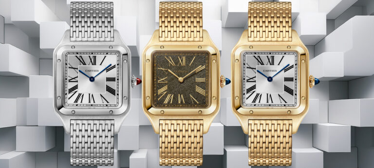 New Release: Cartier Santos-Dumont Watches In Yellow Gold and Platinum