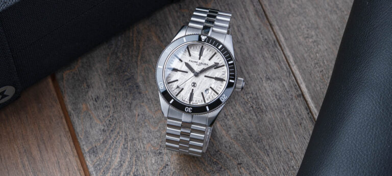 Meteorite and Malachite Bring A New Twist To The Favre Leuba Deep Raider Renaissance Watch