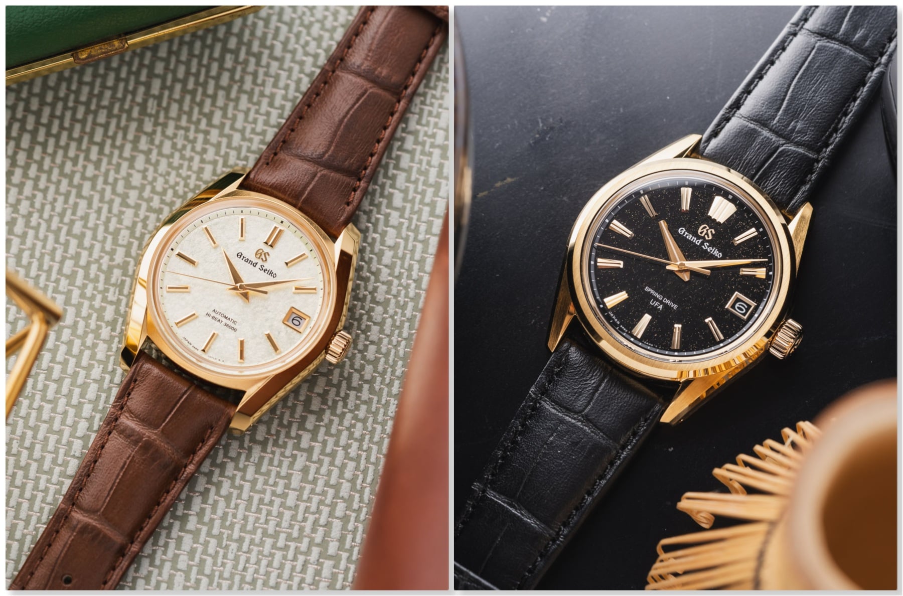 Introducing: Grand Seiko’s 38mm 62GS SBGH376 “Sakura-Wakaba” And 37mm Evolution 9 SLGB006 “Ice Forest At Dawn”