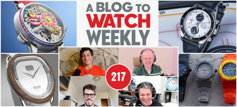 aBlogtoWatch Weekly Podcast #217: Press Release Apocalypse, A Waterfall of Mediocrity, And Watches & Wonders Expectations