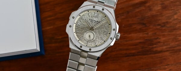 First Look – Chopard Updates the Alpine Eagle 41 XPS, with a New Bracelet and Champagne Dial