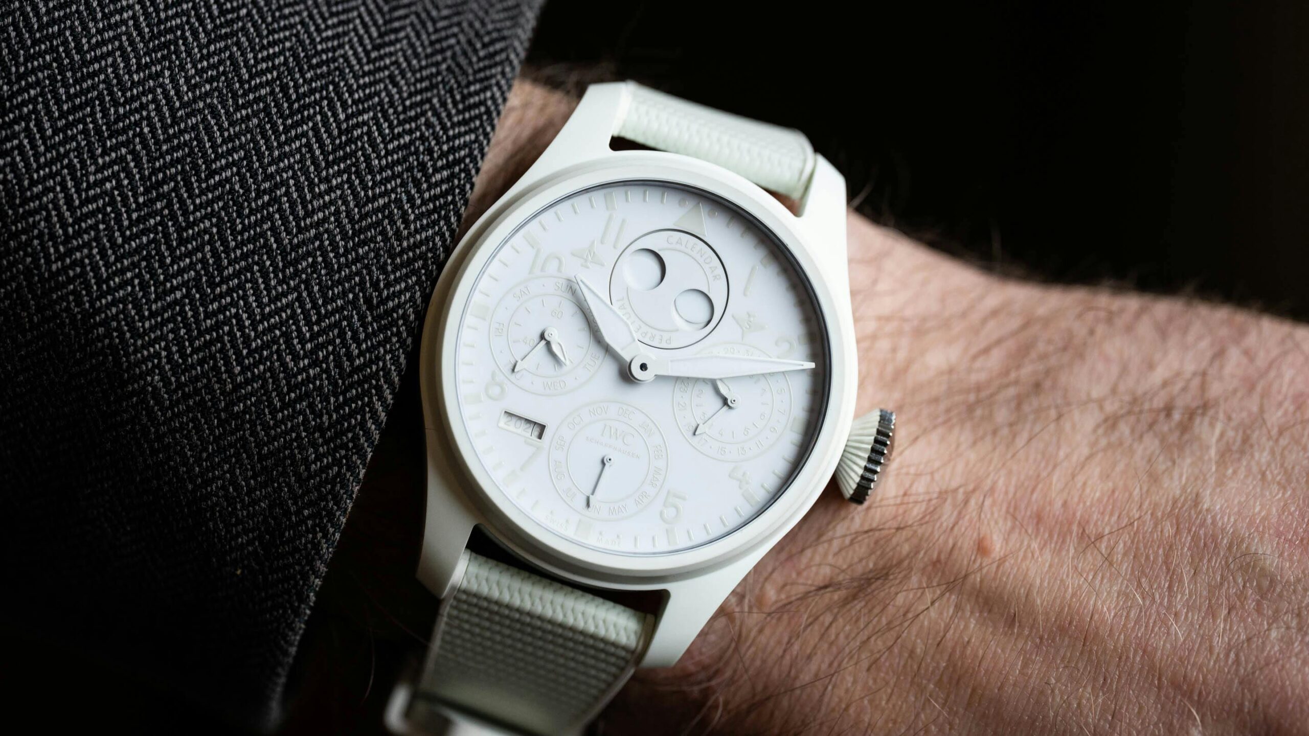 Introducing: IWC Officially Introduces Ceralume In The Big Pilot’s Perpetual Calendar (Live Pics)