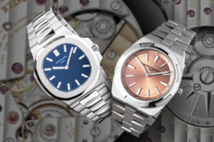 Hands On: Patek Philippe Nautilus Ref. 5610P and Vacheron Constantin Overseas Ultra-Thin