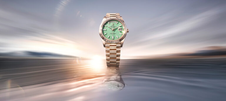 New Release: Rolex Launches A New Gold Alloy Through A Stunning Green-Dial Day-Date 40