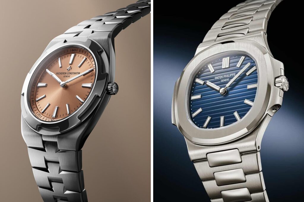 Sunday Morning Showdown: Patek Philippe Nautilus 5610 Vs. Vacheron Constantin Overseas Self-Winding Ultra-Thin