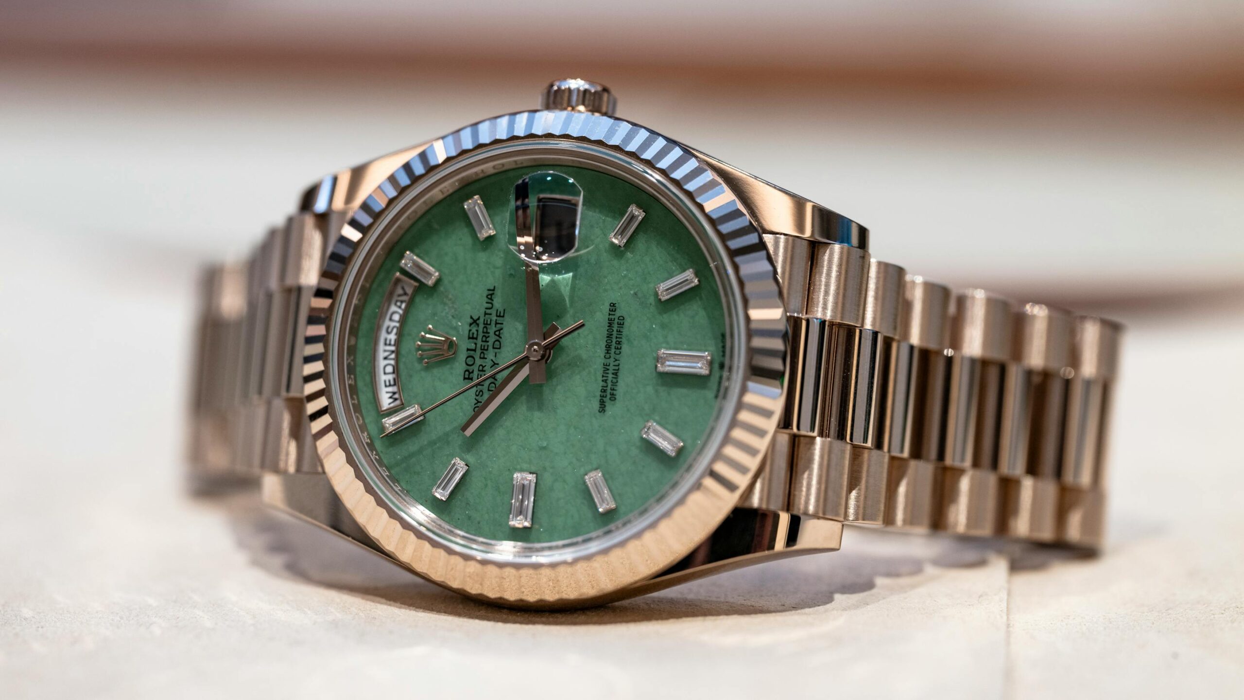 Hands-On: The Rolex Oyster Perpetual Day-Date 40 In Jubilee Gold