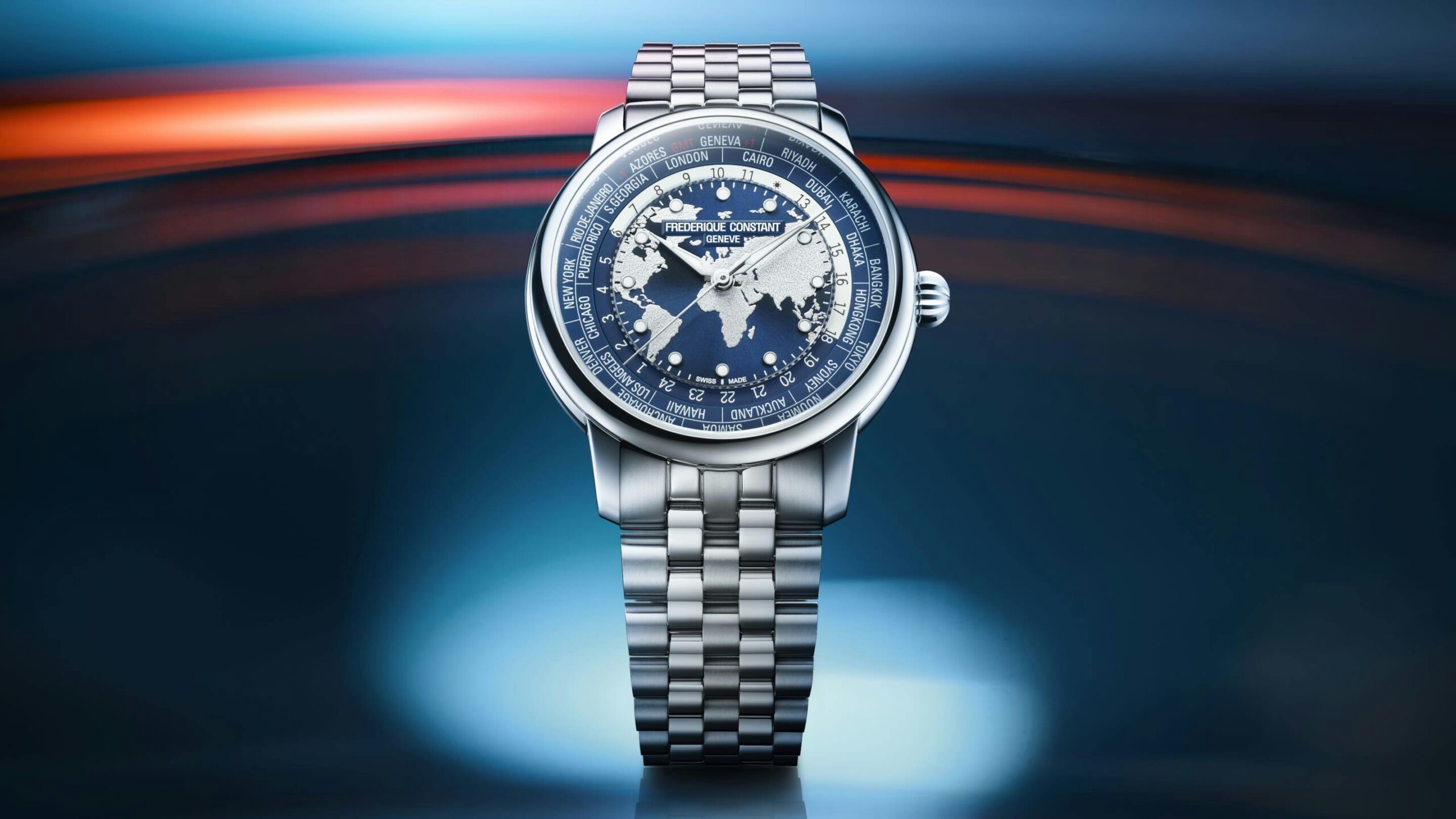 Introducing: Frederique Constant Updates The Classic Worldtimer Manufacture In A New Downsized Design With Improved Specs