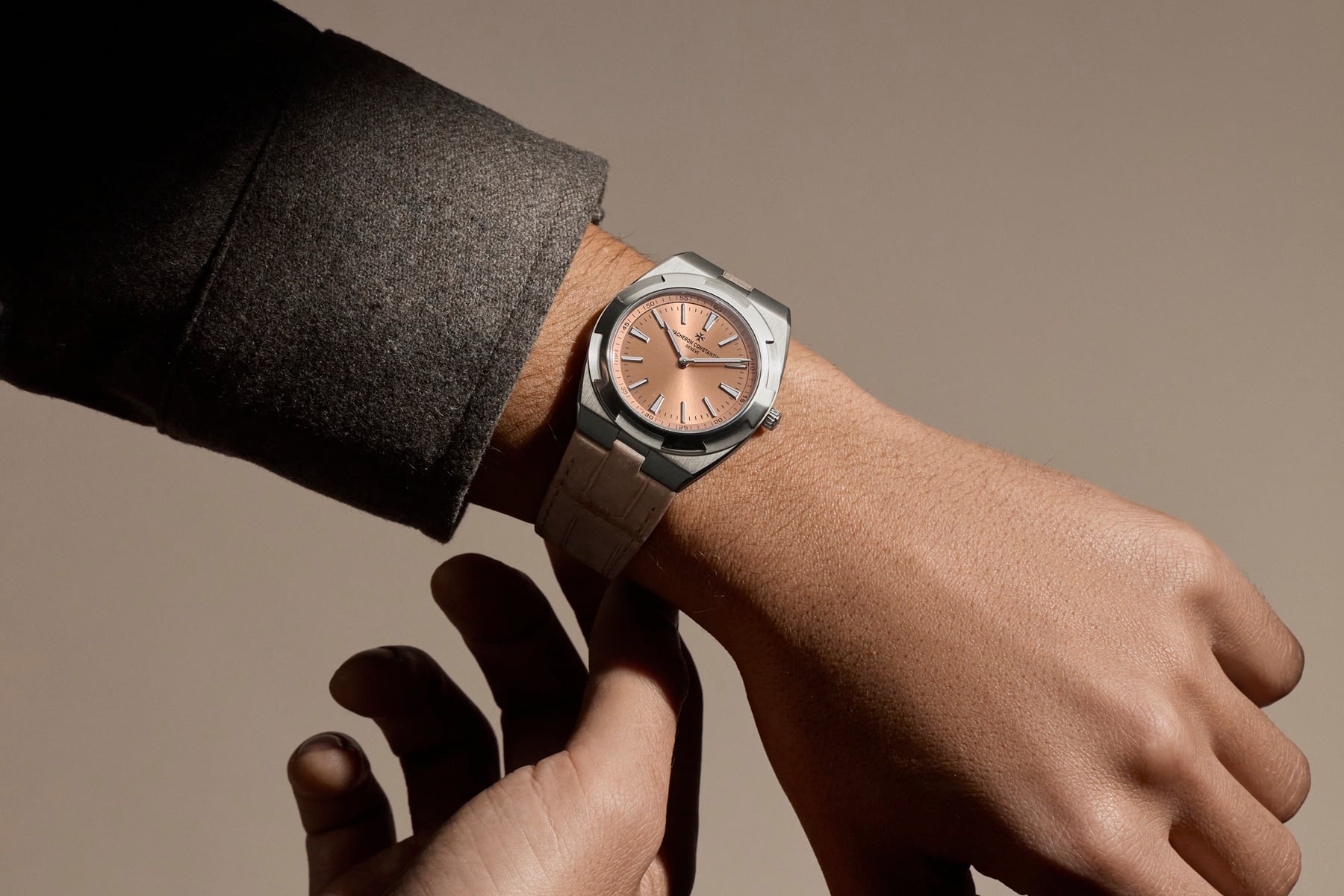 Introducing: The Vacheron Constantin Overseas Self-Winding Ultra-Thin In A 39.5mm Platinum Case