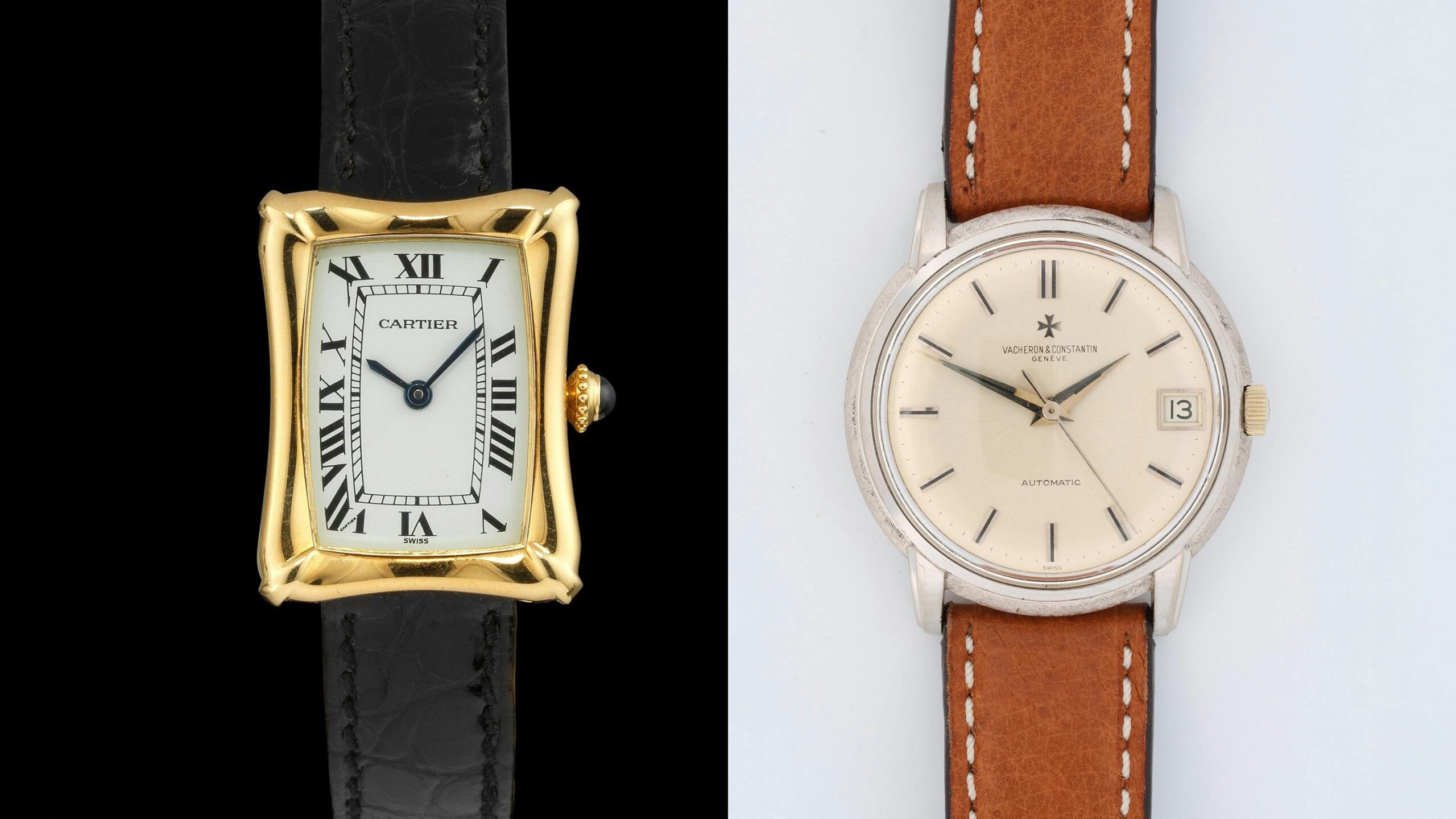 Bring a Loupe: A White-Gold Vacheron Constantin, An IWC Mark XII, And A Cartier Bamboo Coussin