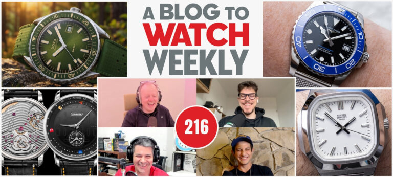 aBlogtoWatch Weekly Podcast #216: Tourbillon On A Budget, Beverage Branding Gone Wild, And The Longines Debate