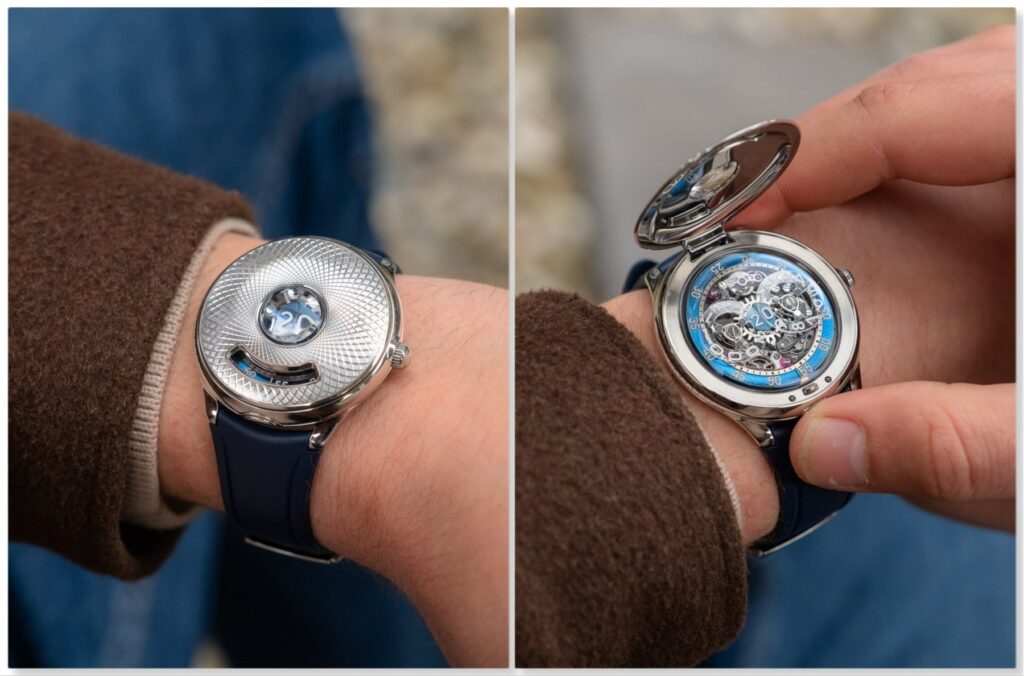 Hands-On With The Spacy Half-Hunter Czapek Time Jumper In Steel