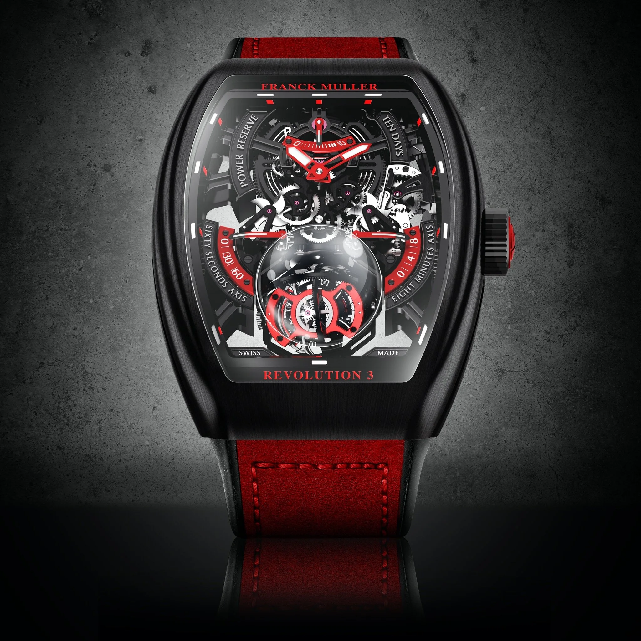Franck Muller reimagines one of its defining Complications with the Vanguard Aero Revolution 3 Skeleton