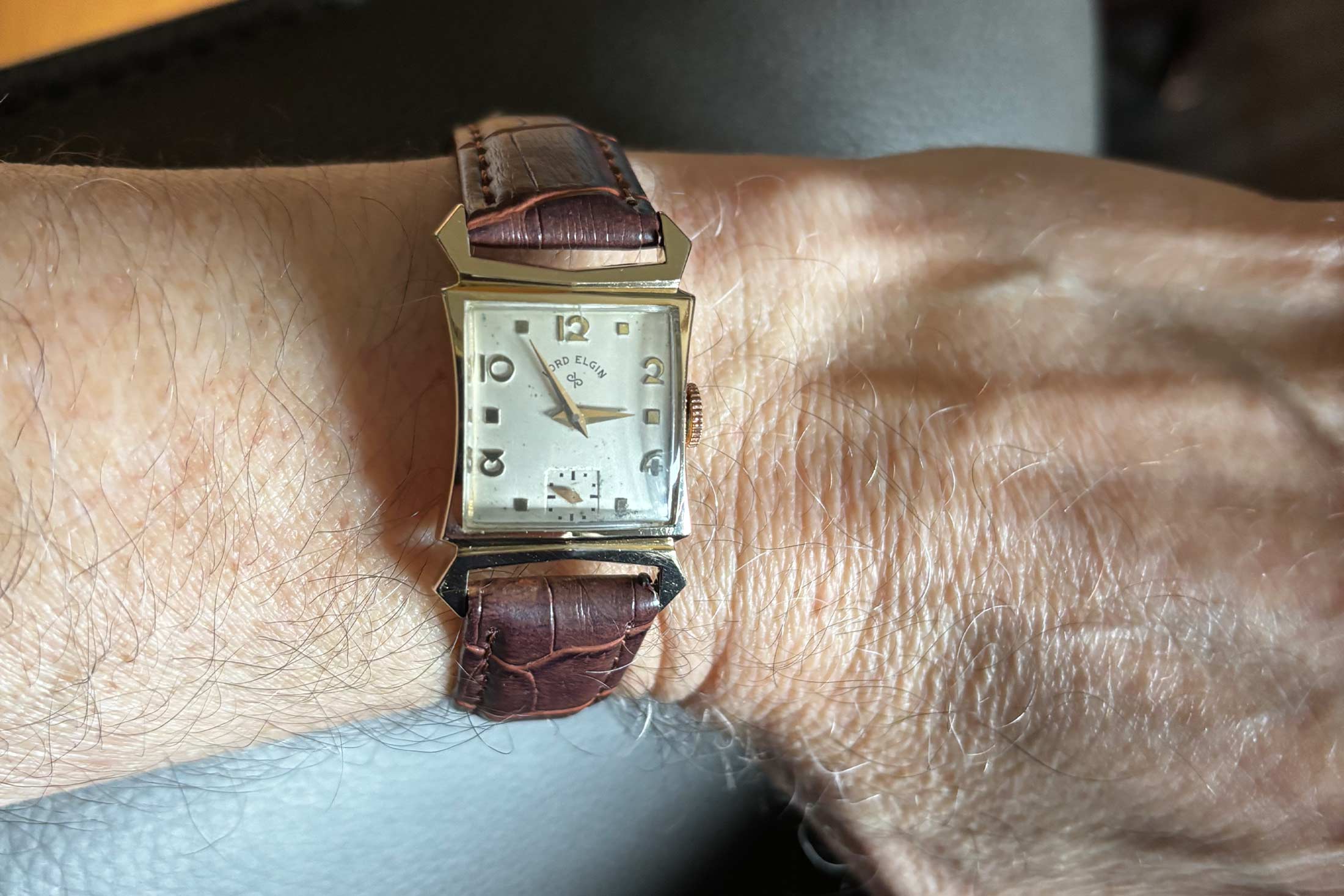 Tony’s Lord Elgin 1950s 14K Gold Filled Watch Wristshot