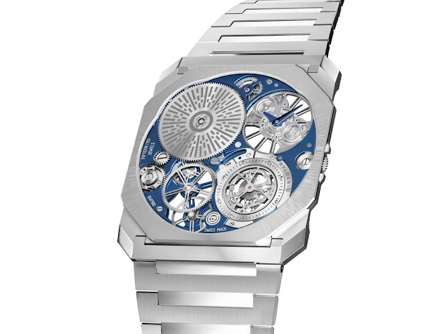 Bulgari Octo Finissimo Ultra Tourbillon Platinum 104344 continues the exceptional ultra-thin saga