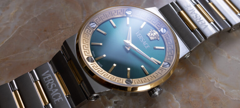 Versace Greca Logo Aero Hands-On: Trendy Thin Quartz Watch With Italian Styling