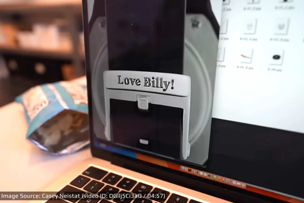 Billy! Custom Gold Casio F-91W Announced