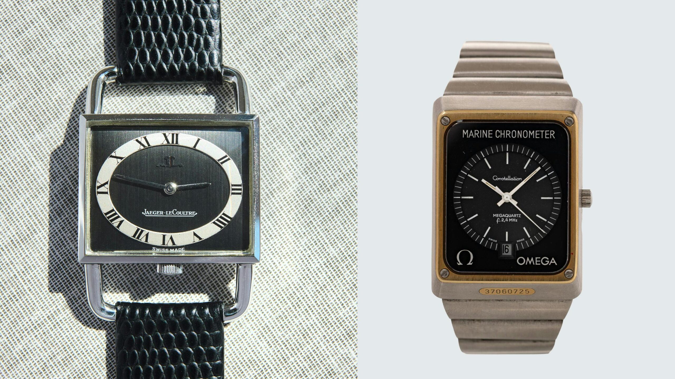Bring a Loupe: An Omega Marine Chronometer, A Zenith 2000, A Marvin Ocean Chief, And A Jaeger-LeCoultre Étrier