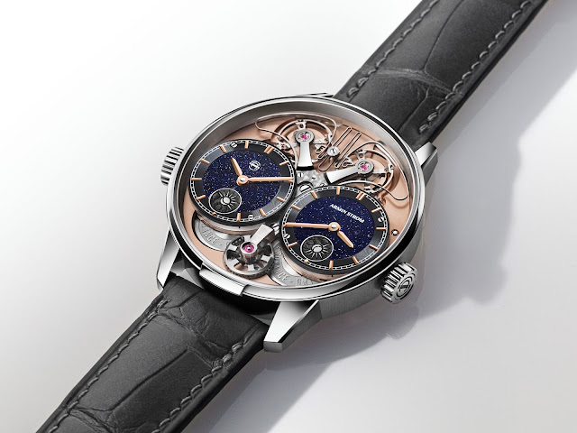 Armin Strom introduces the Dual Time GMT Resonance Aventurine limited edition