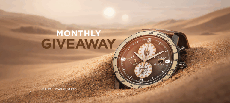 WATCH GIVEAWAY: Citizen The Mandalorian Chronograph