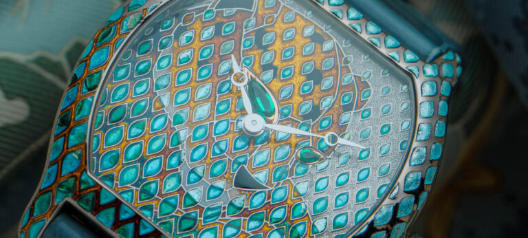 Hands-On: Cartier Panthere Metiers d’Art Tortue Enamel Watch