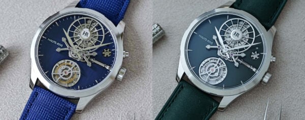 First Look – The New Steel Editions of the Haute-Rive Honoris, the Strato Verde & Strato Blu