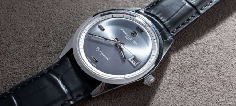 Favre Leuba Harpoon Revival Watch Hands-On: Classic, Composed, Compact