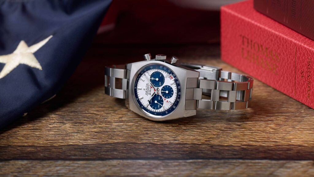 Zenith Introduces the Chronomaster Revival Liberty II in Stainless Steel and Forged Carbon