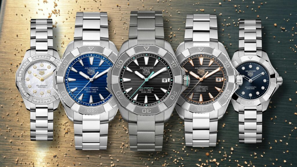 Introducing: TAG Heuer Updates The Aquaracer Solargraph Professional And Debuts New 28mm Models