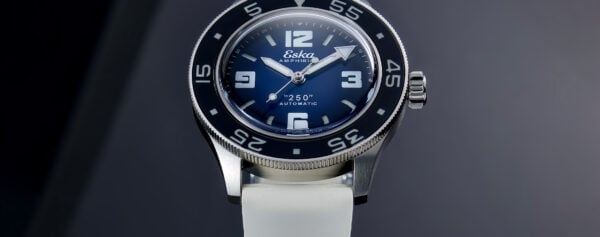 Introducing – The Eska Amphibian 250 Blue Dolphin, Now with a Blue Dial