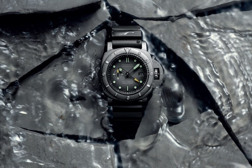 Panerai Pushes Material Science With Its New Submersible Navy SEALs Afniotech Experience PAM01089 In A Hafnium Case