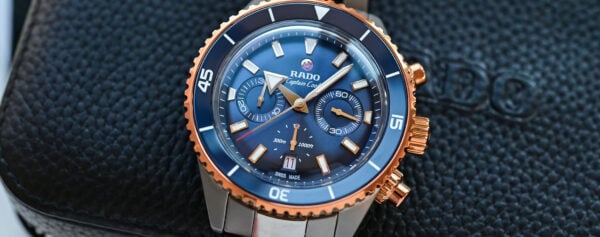 First Look – The Rado Captain Cook High-Tech Ceramic Chronograph in Navy Blue