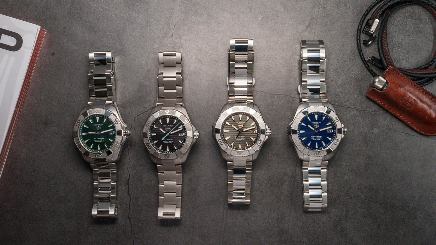 TAG Heuer unveils its new Aquaracer Solargraph, and it might be the best looking Aquaracer ever